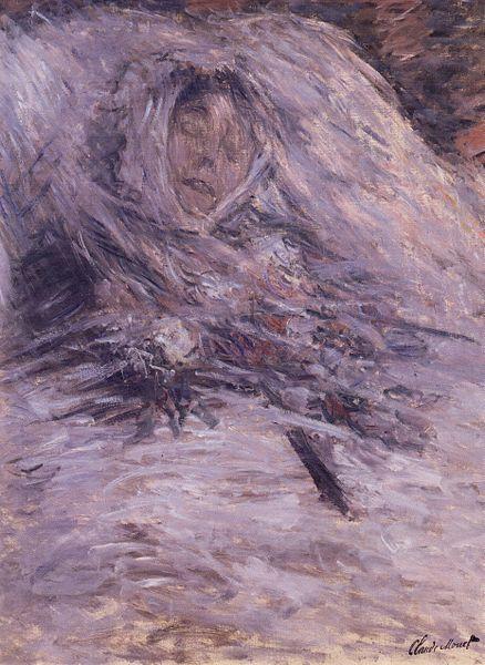 Claude Monet Camille Monet sur son lit de mort oil painting picture